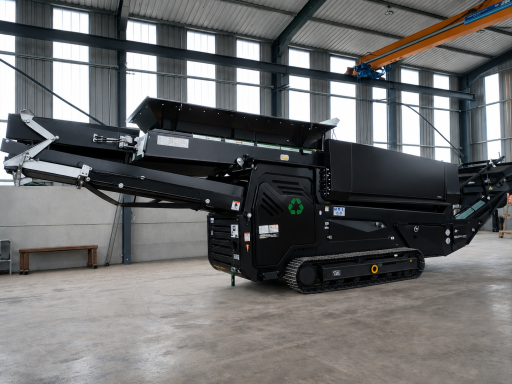 Trommel screener on tracks from the conveyor shop Elite plant sale , for sale 